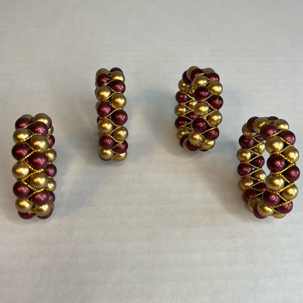 NAPKIN RINGS (SET OF 4) - Picture 4 of 4